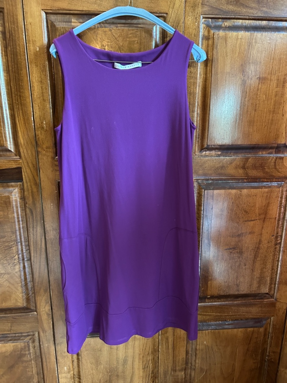Susana Monaco  Purple Shift Mini Dress